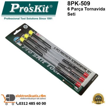 Proskit 8PK-509 6 Parça Tornavida Seti