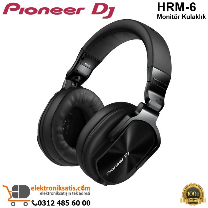 Pioneer Dj HRM-6 Monitör Kulaklık