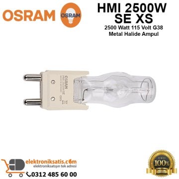 Osram HMI 2500W SE XS 2500 Watt 115 Volt G38 Metal Halide Ampul
