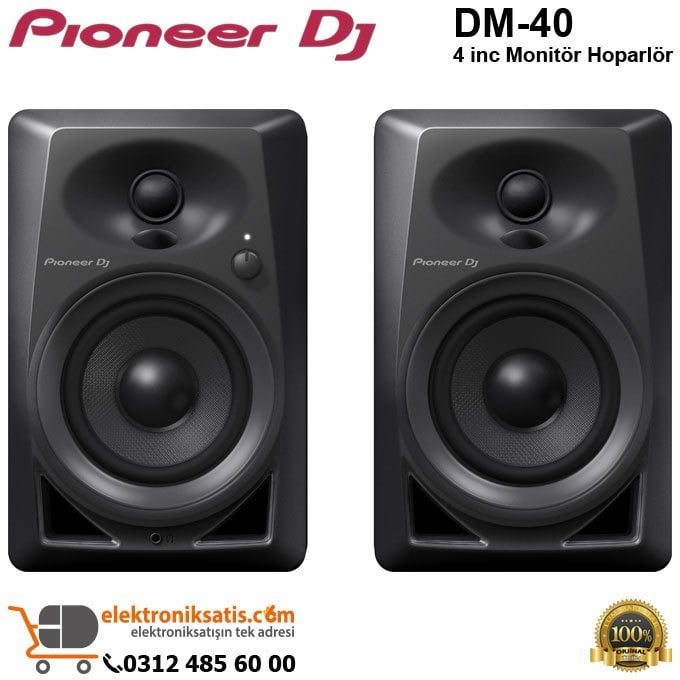 Pioneer Dj DM-40 4 inc Monitör Hoparlör