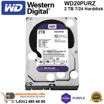 Western Digital WD20PURZ 2 TB 7-24 Harddisk