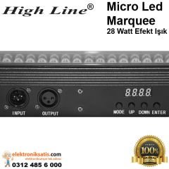 High Line Micro Led Marquee 28 Watt Efekt Işık