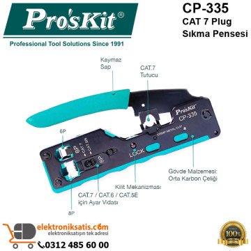 Proskit CP-335 CAT 7 Plug Sıkma Pensesi