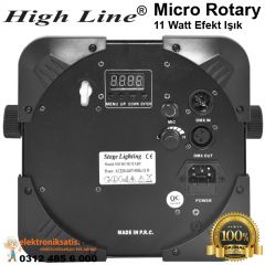 High Line Micro Led Rotary 11 Watt Efekt Işık