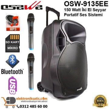 OSAWA OSW 9135 İki El Seyyar Portatif Ses Sistemi