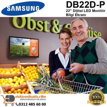 Samsung DB22D-P 22 inc Dijital LED Monitör Bilgi Ekranı