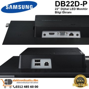 Samsung DB22D-P 22 inc Dijital LED Monitör Bilgi Ekranı