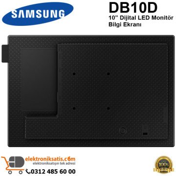 Samsung DB10D 10” Dijital LED Monitör Bilgi Ekranı