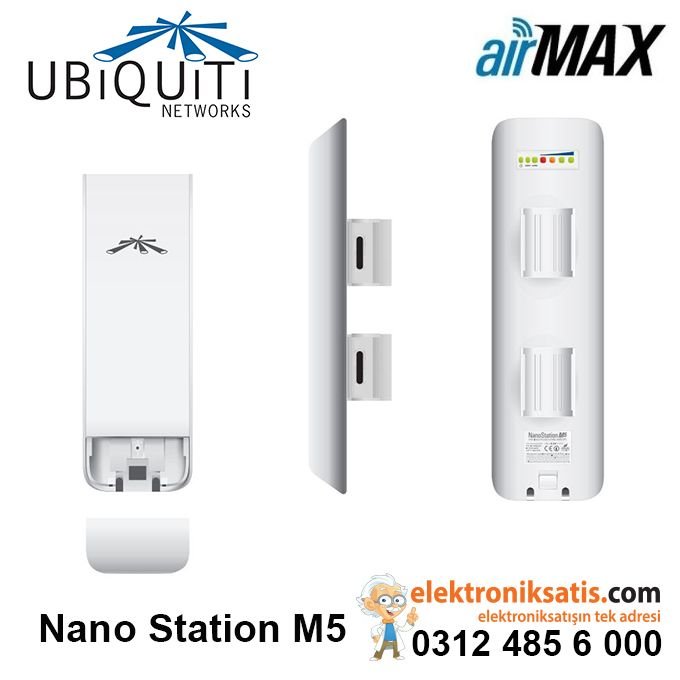 Ubiquiti Nano Station M5 Wireless Aktarım Sistemleri