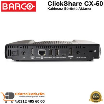 Barco ClickShare CX-50 Kablosuz Görüntü Aktarıcı