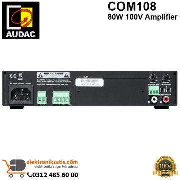 AUDAC COM108 80W 100V Amplifier