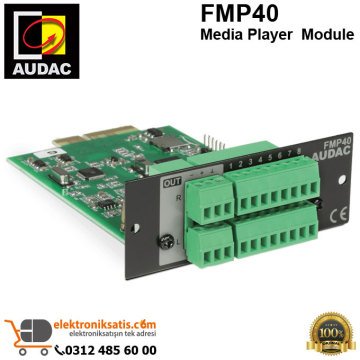 AUDAC FMP40 Media Player Module
