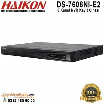 Haikon DS-7608NI-E2 8 Kanal NVR Kayıt Cihazı