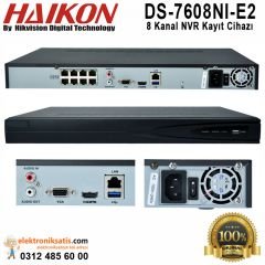Haikon DS-7608NI-E2 8 Kanal NVR Kayıt Cihazı