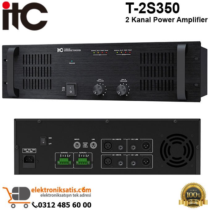 ITC T-2S350 2 Kanal Power Amplifier
