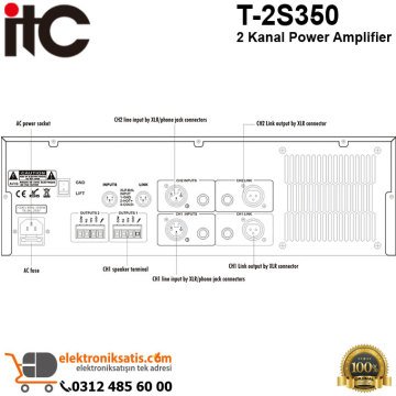 ITC T-2S350 2 Kanal Power Amplifier