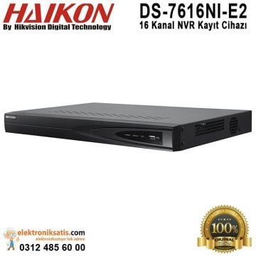 Haikon DS-7616NI-E2 16 Kanal NVR Kayıt Cihazı