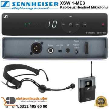 Sennheiser XSW 1-ME3 Kablosuz Headset Mikrofonu