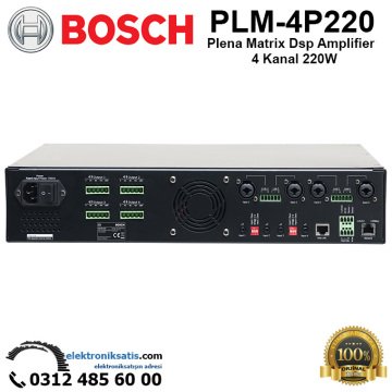 BOSCH PLM-4P220 Plena Matrix Dsp Amplifier 4 Kanal 220W