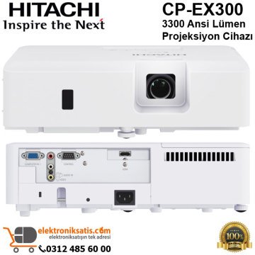 Hitachi CP-EX300 3300 Ansi Lümen Projeksiyon Cihazı