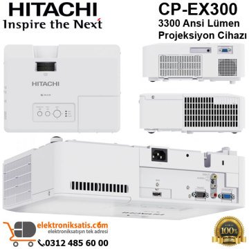 Hitachi CP-EX300 3300 Ansi Lümen Projeksiyon Cihazı
