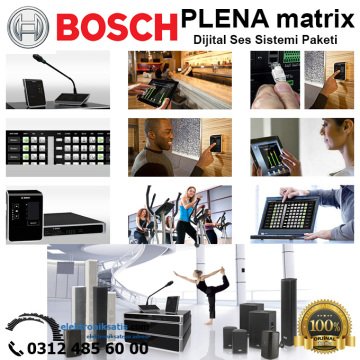 BOSCH Plena Matrix Dijital Ses Sistemi Paketi
