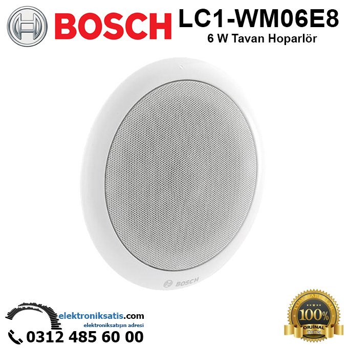 BOSCH LC1-WM06E8 8'' 6 Watt Gömme Tavan Hoparlörü