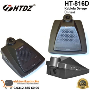 HTDZ HT-816D Kablolu Delege Ünitesi