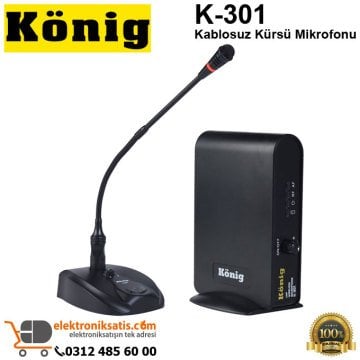 König K-301 Kablosuz Kürsü Mikrofonu