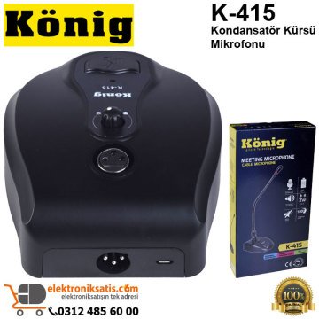 König K-415 Kondansatör Kürsü Mikrofonu