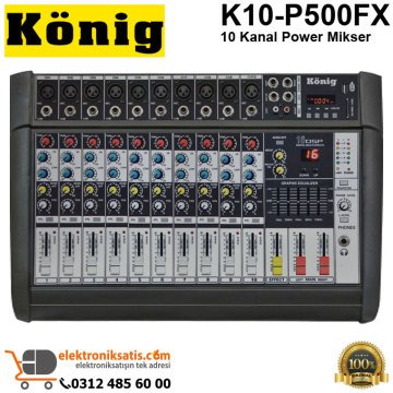 König K10-P500FX 10 Kanal Power Mikser