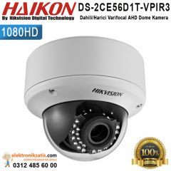 Haikon DS-2CE56D1T-VPIR3 Dahili/Harici Varifocal AHD Dome Kamera