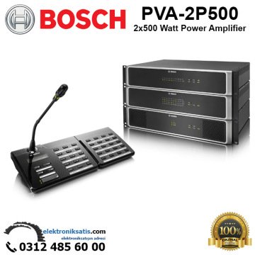 BOSCH PVA-2P500 PAVİRO 2x500 Watt Power Amplifier
