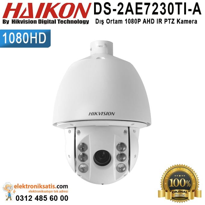 Haikon DS-2AE7230TI-A Dış Ortam 1080P AHD IR PTZ Kamera