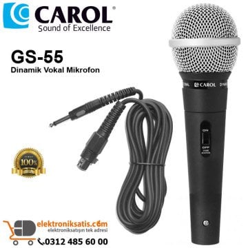 CAROL GS-55 Dinamik Vokal Mikrofon