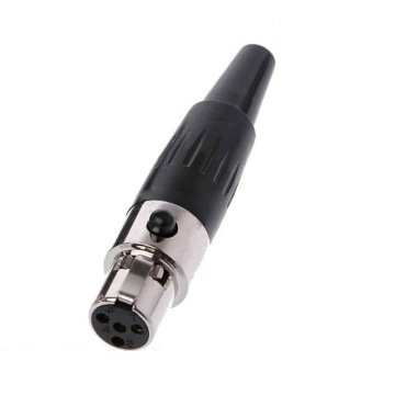 Amphenol AG4F 4 Pin Mini XLR Dişi Konnektör