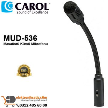 CAROL MUD-536 Masaüstü Kürsü Mikrofonu