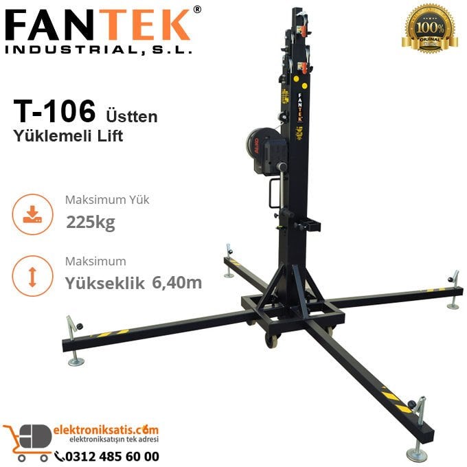 Fantek T-106D Üstten Yüklemeli Lift Kaldırma Sistemi