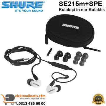 Shure SE215M+SPE-E Kulakiçi in ear Kulaklık