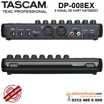 TASCAM DP-008EX Pocket Studio Dijital Kaydedici