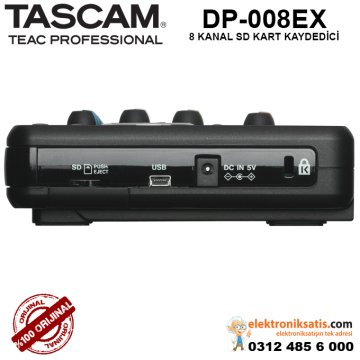 TASCAM DP-008EX Pocket Studio Dijital Kaydedici