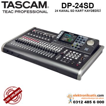 TASCAM DP-24SD 24 Kanal Ses Kayıt Cihazı Mikseri