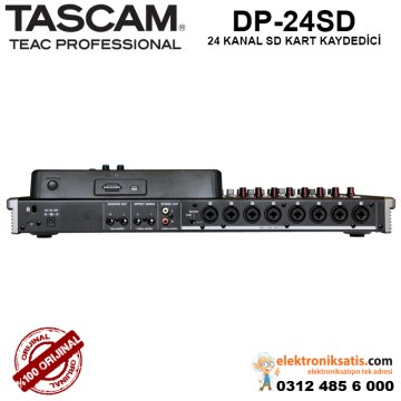 TASCAM DP-24SD 24 Kanal Ses Kayıt Cihazı Mikseri