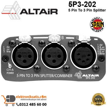Altair 5P3-202 5 Pin To 3 Pin Splitter