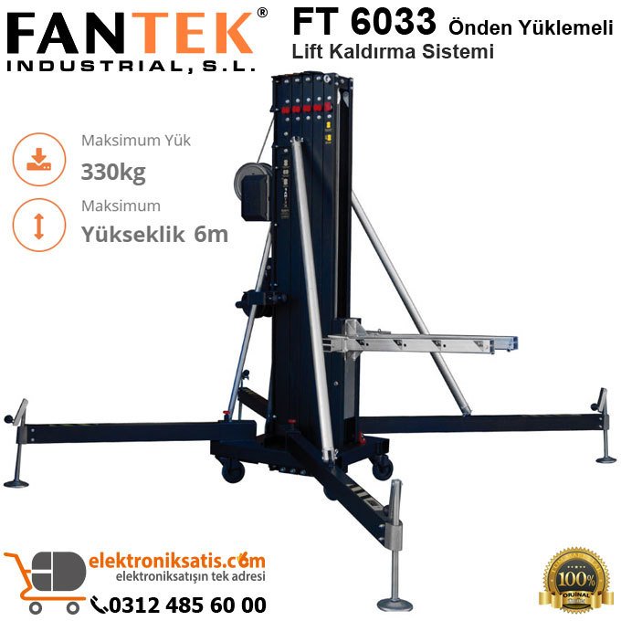 Fantek FT 6033 Önden Yüklemeli Lift Kaldırma Sistemi