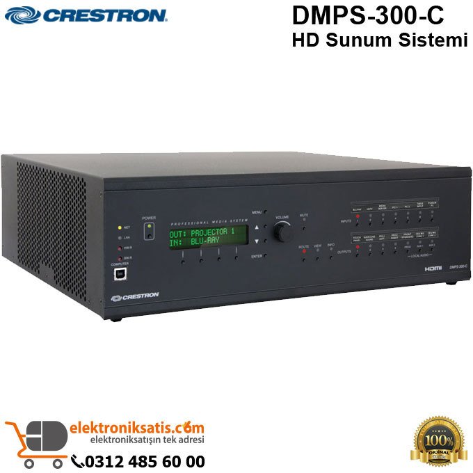 Crestron DMPS-300-C HD Sunum Sistemi