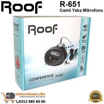 Roof R-651 Camii Yaka Mikrofonu