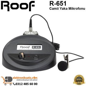 Roof R-651 Camii Yaka Mikrofonu