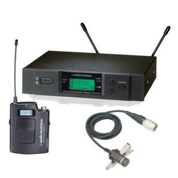 Audio Technica ATW-3110B/P Wireless Telsiz Yaka Mikrofonu