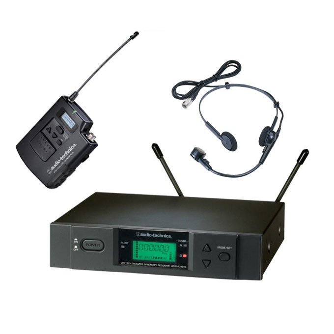 Audio Technica ATW-3110B/H Wireless Telsiz Kafa Mikrofonu